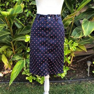 ✨ANTHROPOLOGIE Polka Dot Pencil Skirt.